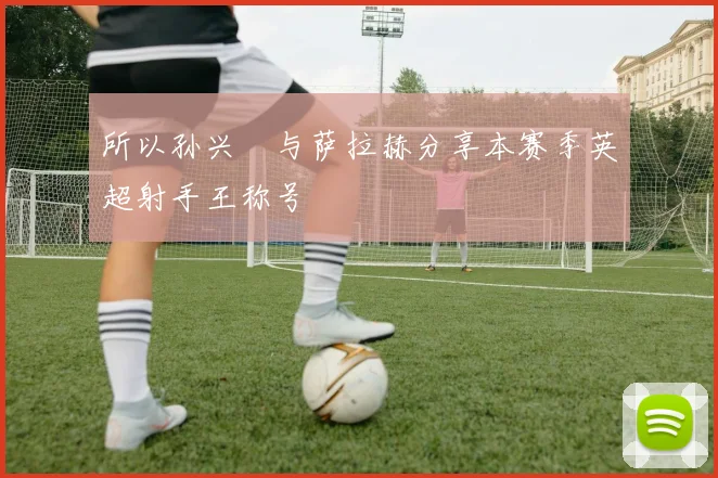 所以孙兴慜与萨拉赫分享本赛季英超射手王称号