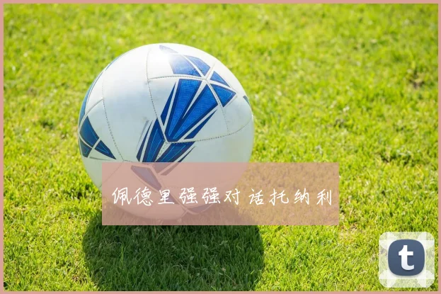 佩德里强强对话托纳利