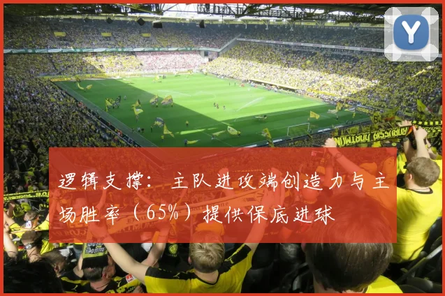 逻辑支撑：主队进攻端创造力与主场胜率（65%）提供保底进球