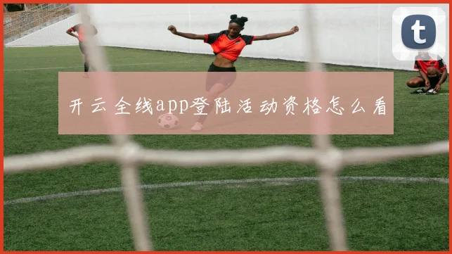 开云全线app登陆活动资格怎么看